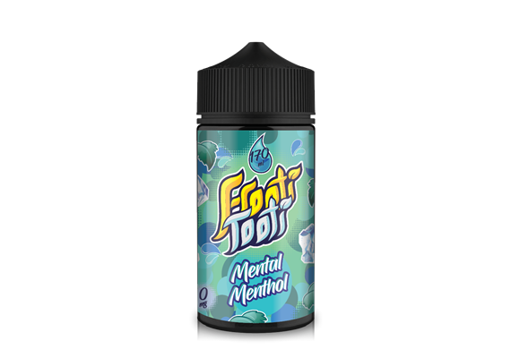 MENTAL MENTHOL 170ML E-LIQUID BY FROOTI TOOTI